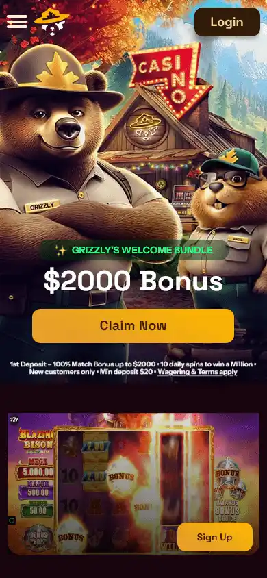 Grizzly's Quest Casino screenshot 3