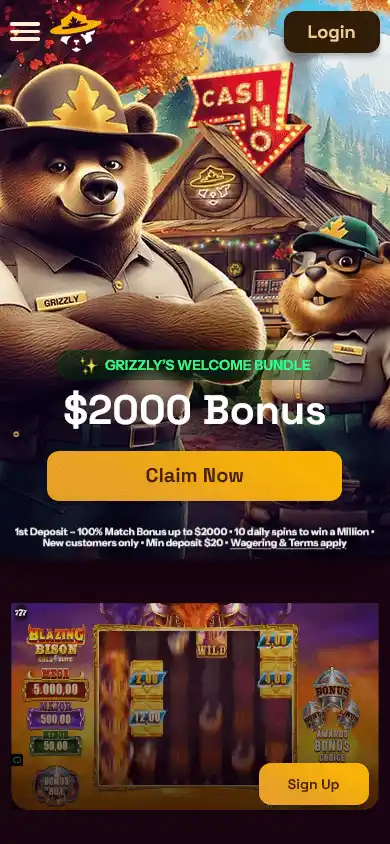 Grizzly's Quest Casino screenshot 5
