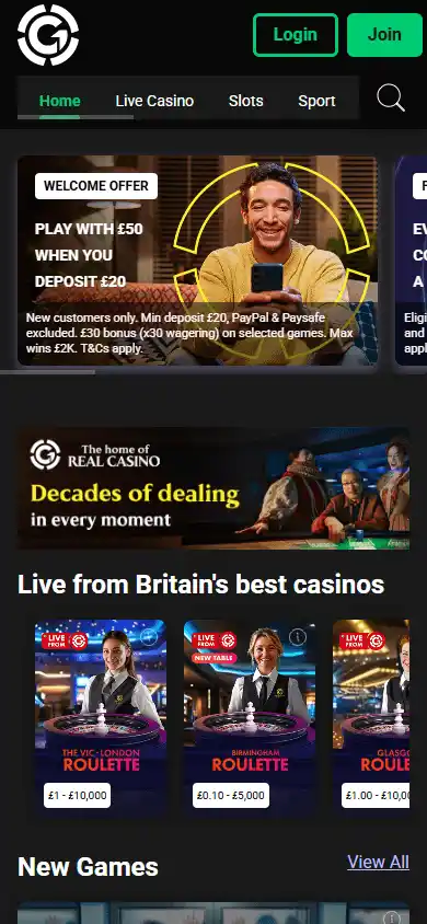 Grosvenor Casinos screenshot 4