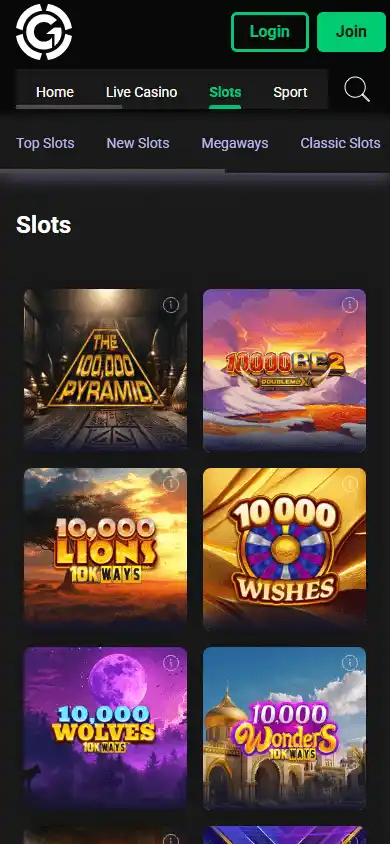Grosvenor Casinos screenshot 5