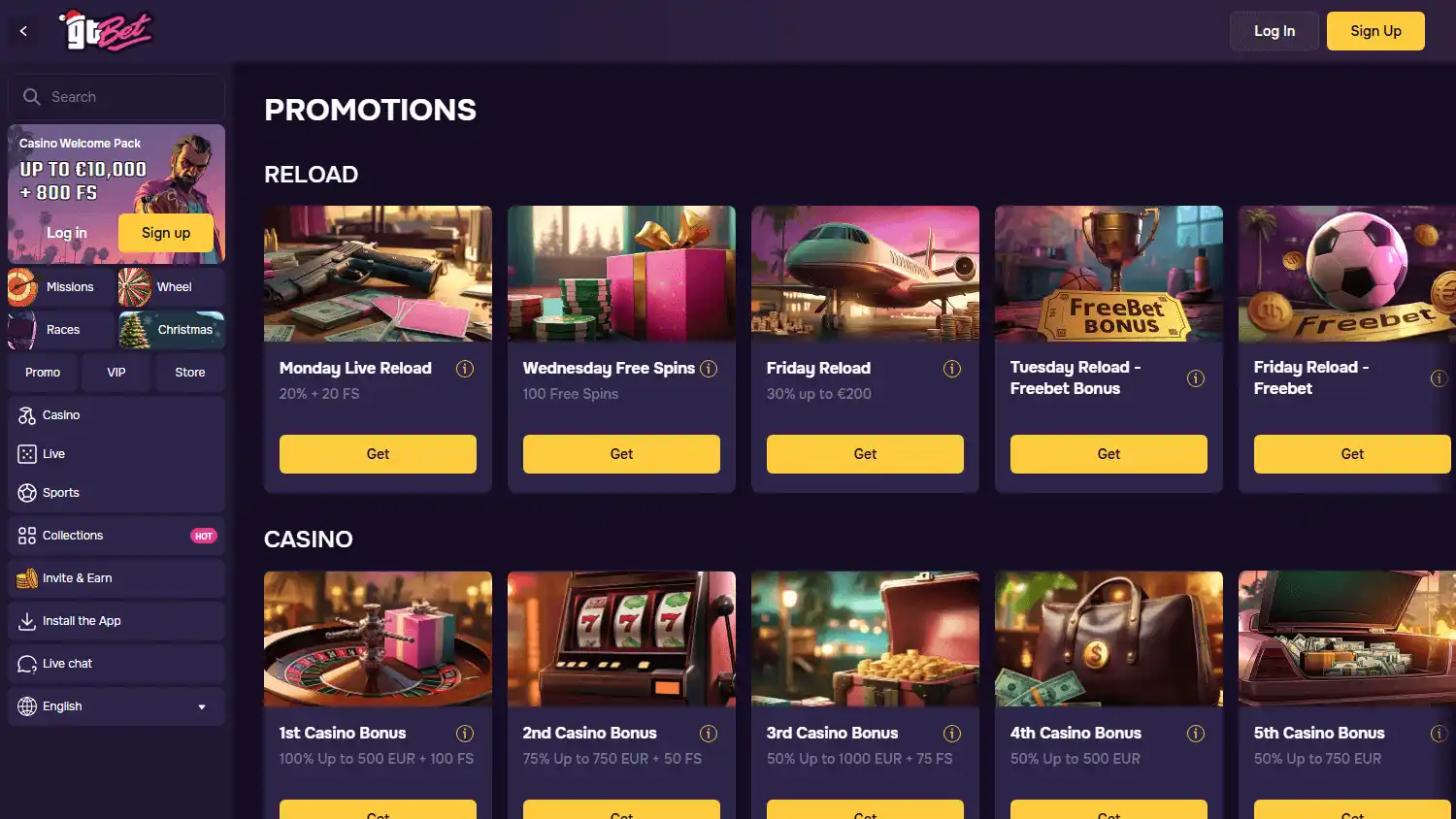 GT.Bet Casino screenshot 3