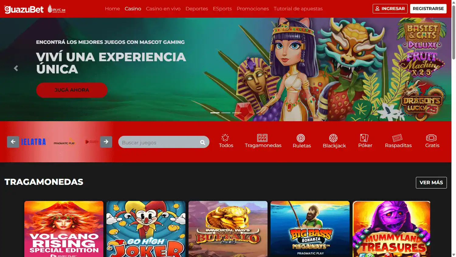 GuazuBet Casino screenshot 2