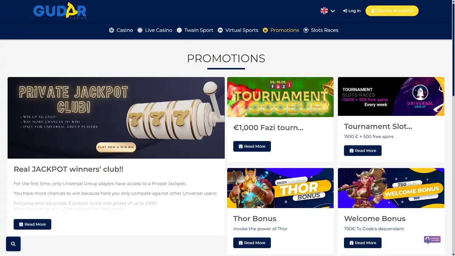 Gudar Casino screenshot 3