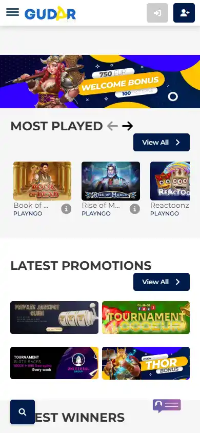 Gudar Casino screenshot 4