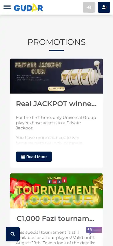 Gudar Casino screenshot 6