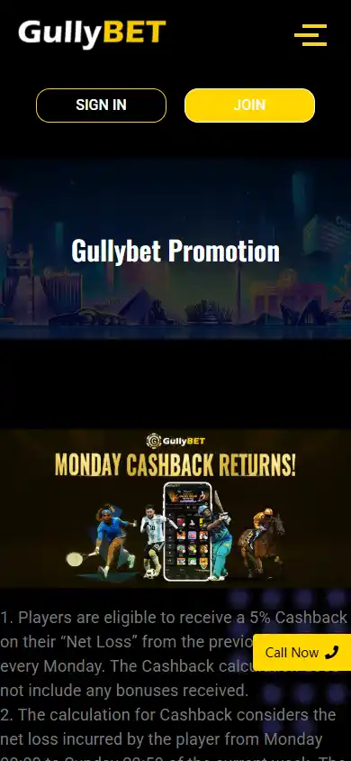 Gullybet Casino screenshot 6