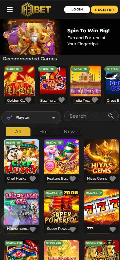 H3bet Casino screenshot 5