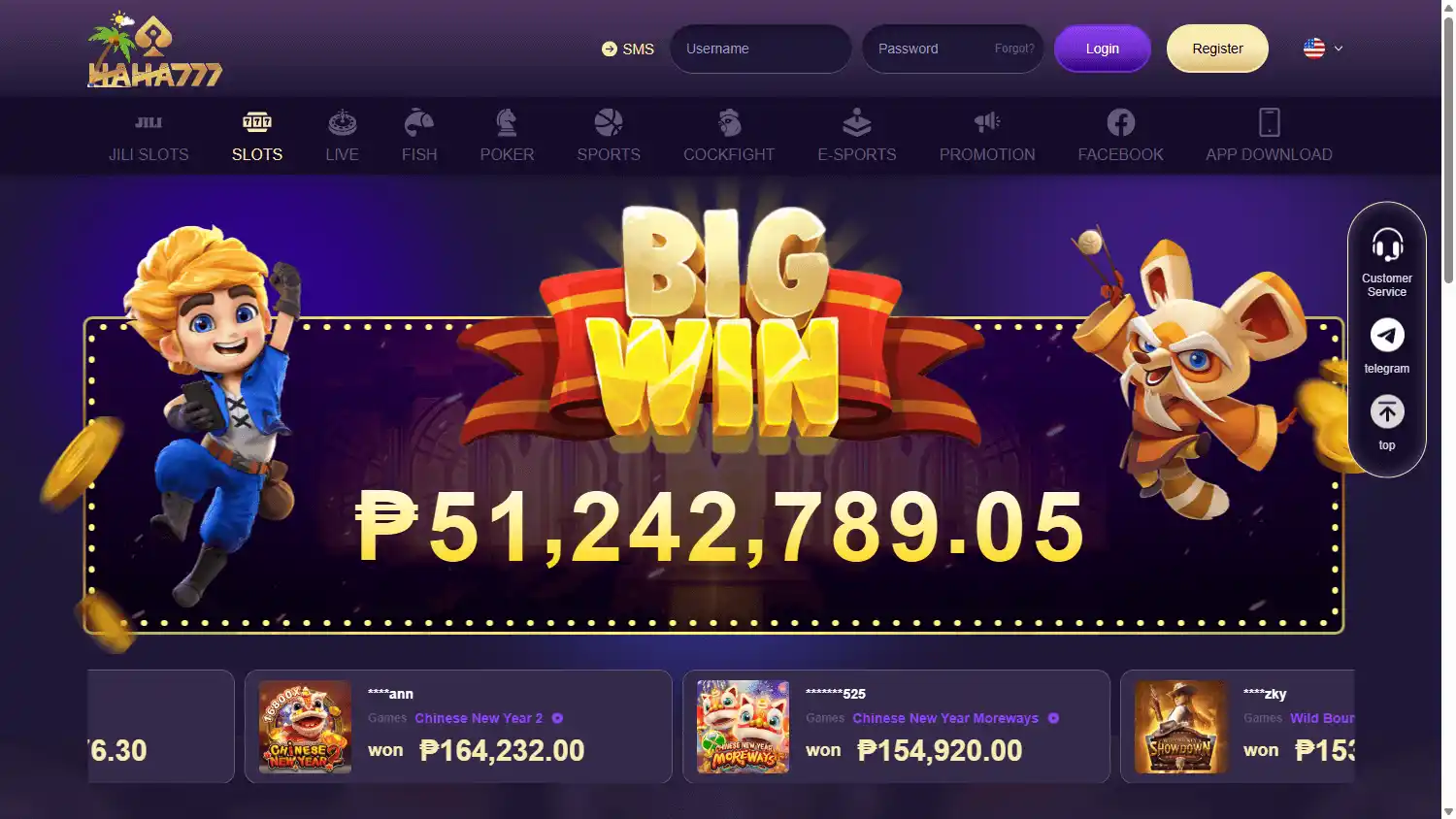 HAHA777 Casino screenshot 2