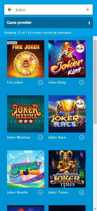 Happy Luke Casino screenshot 5