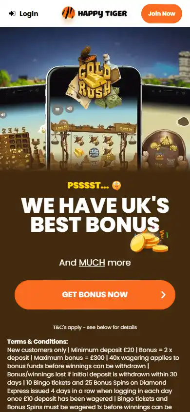 Happy Tiger Casino screenshot 4