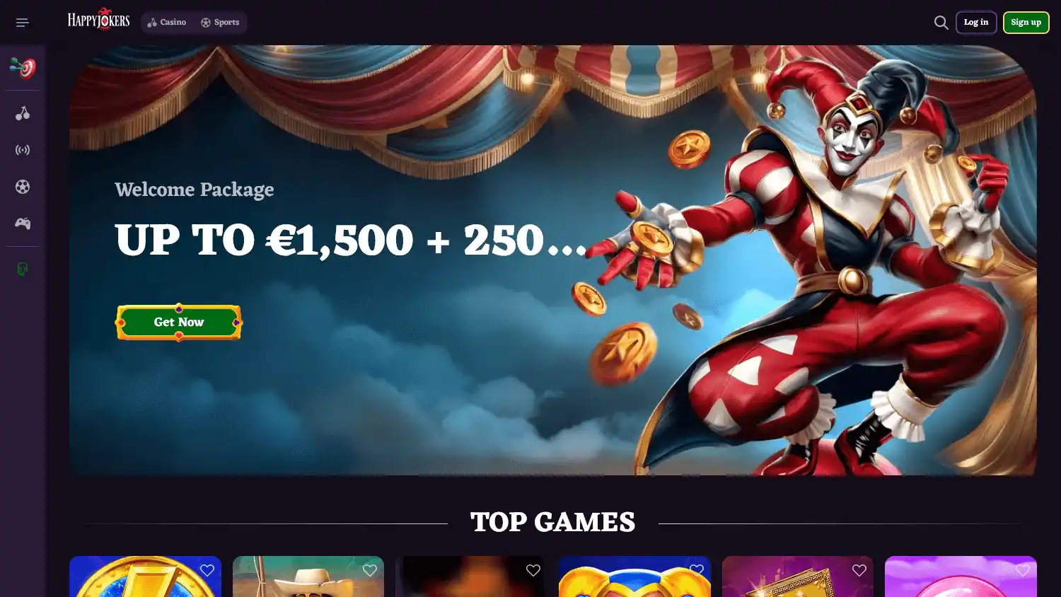 Happyjokers Casino screenshot 1