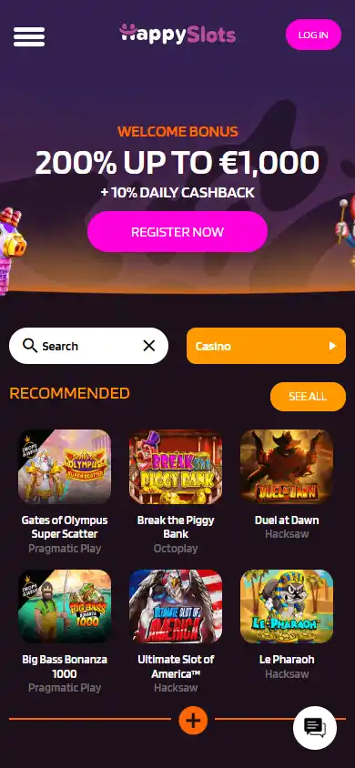 HappySlots Casino screenshot 4