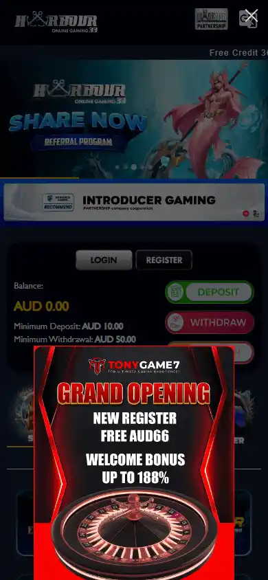 Harbour33 Casino screenshot 3