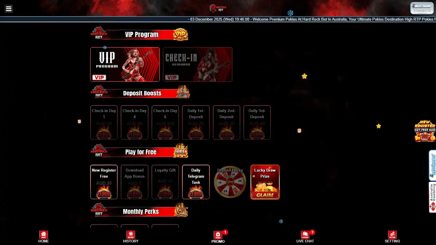 Hard Rock Bet Casino screenshot 2
