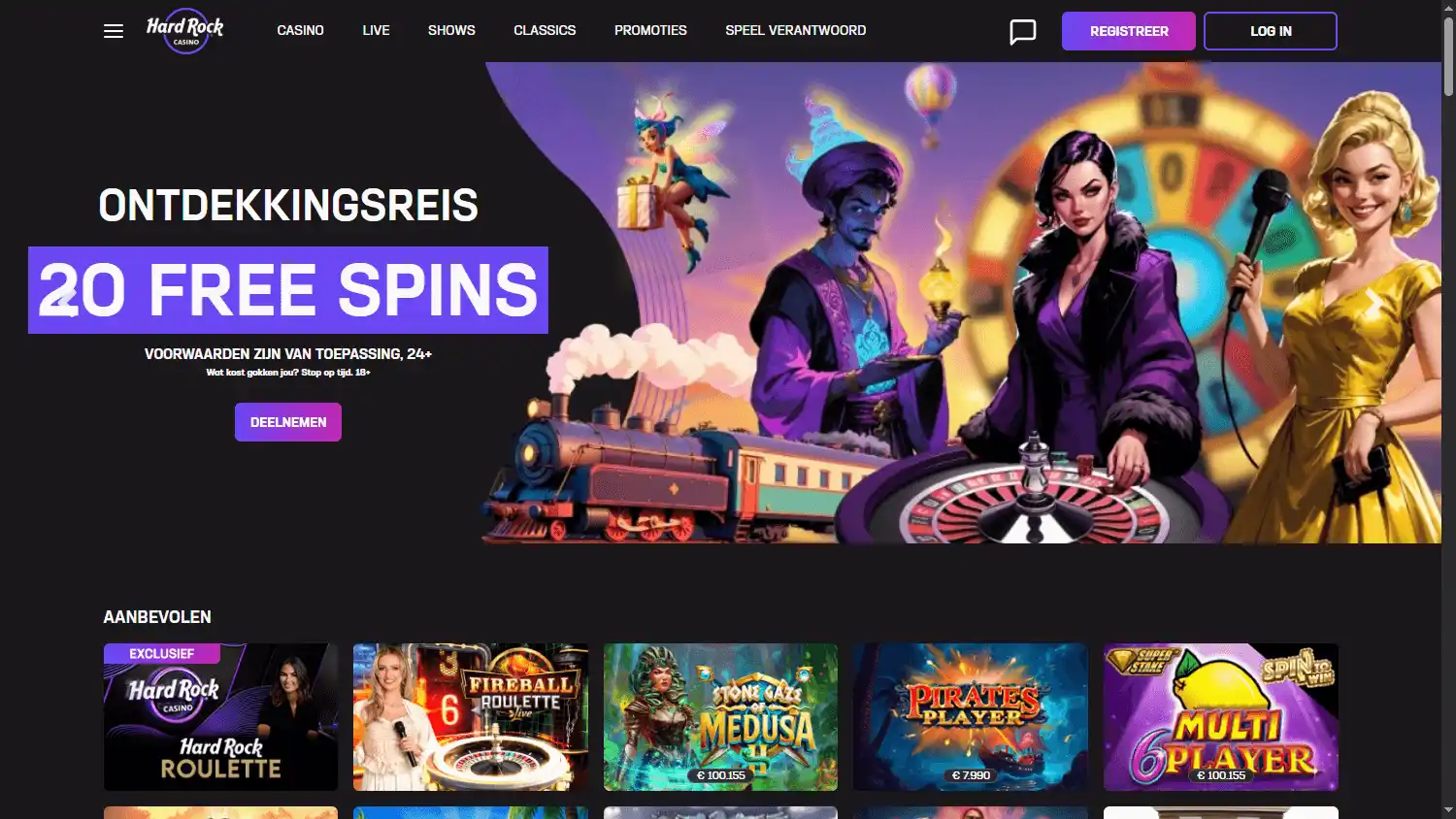Hard Rock Casino NL screenshot 1