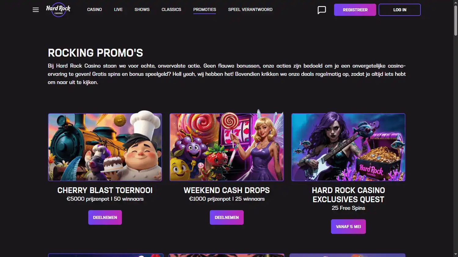Hard Rock Casino NL screenshot 3