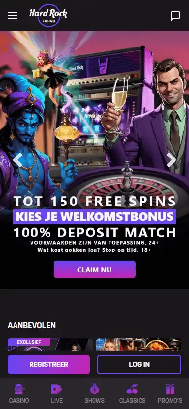 Hard Rock Casino NL screenshot 4