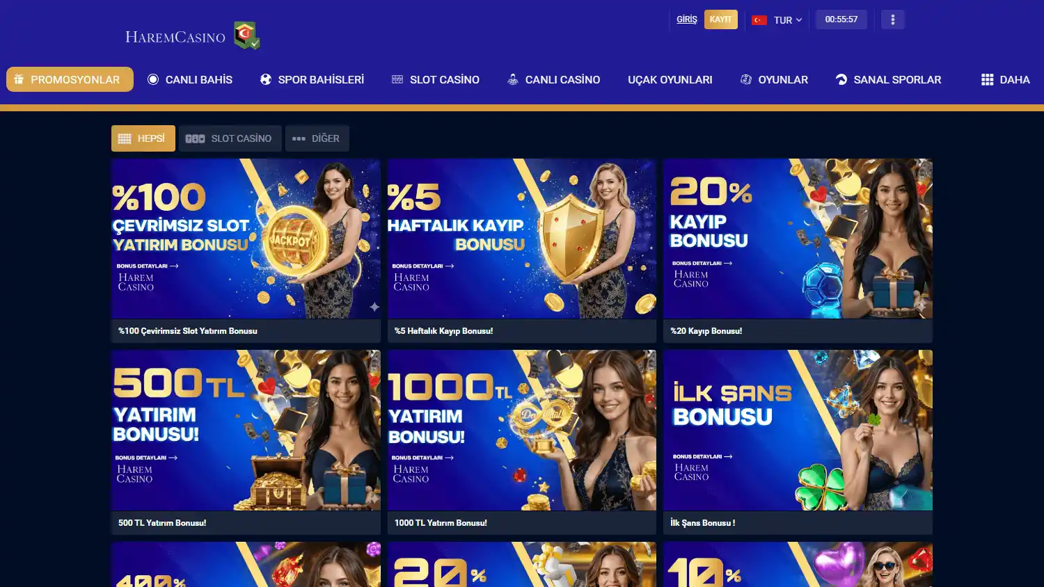 Harem Casino screenshot 3