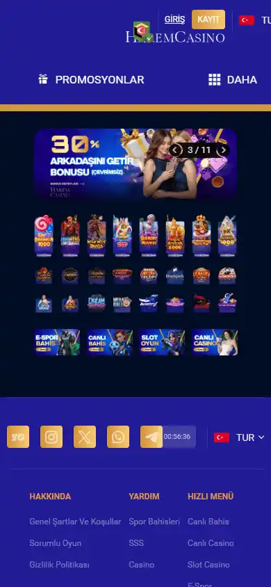 Harem Casino screenshot 4