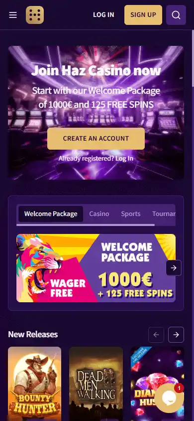 Haz Casino screenshot 4