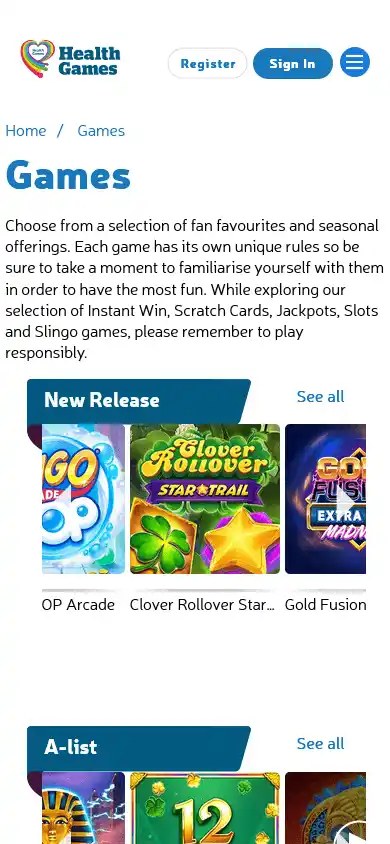 Health Games Casino screenshot 3