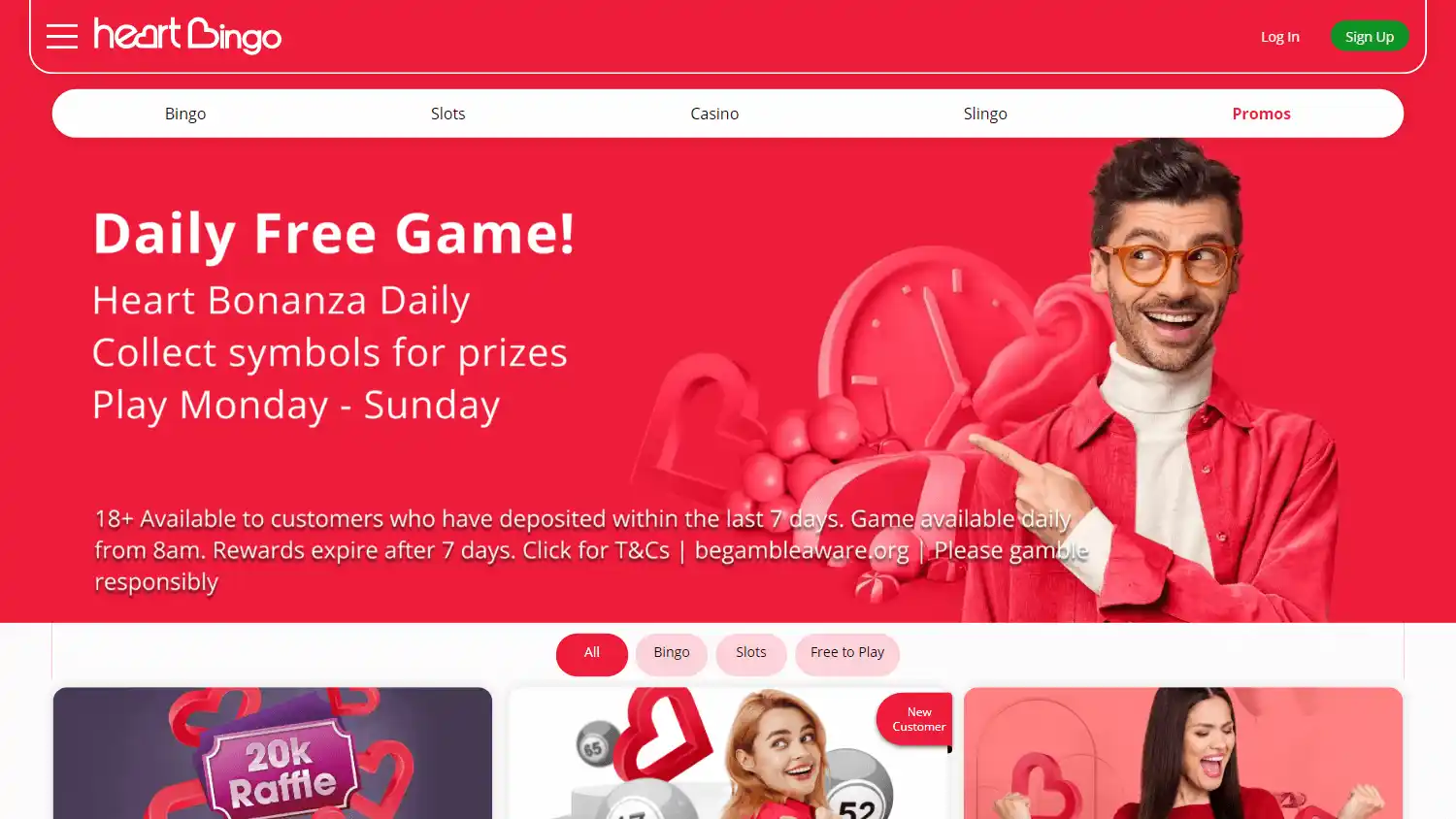 Heart Bingo Casino screenshot 3
