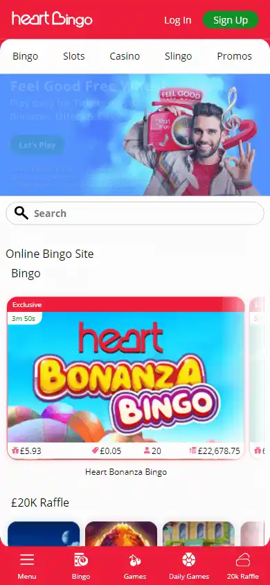 Heart Bingo Casino screenshot 4
