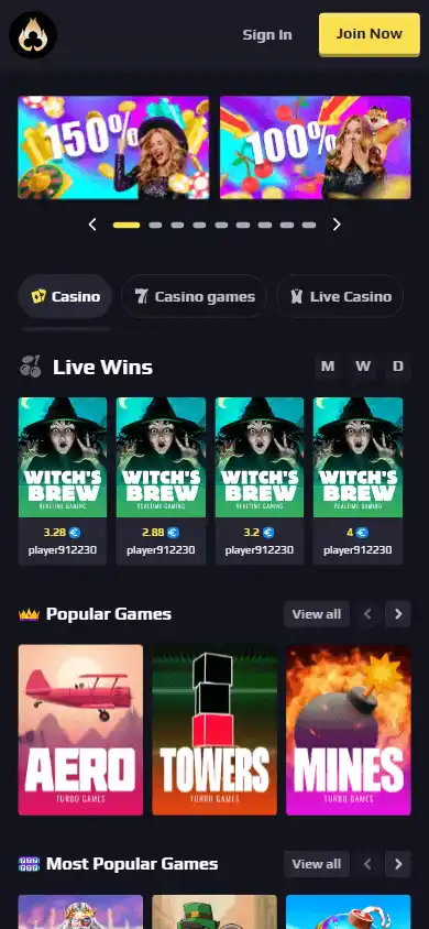 Heats Casino screenshot 5