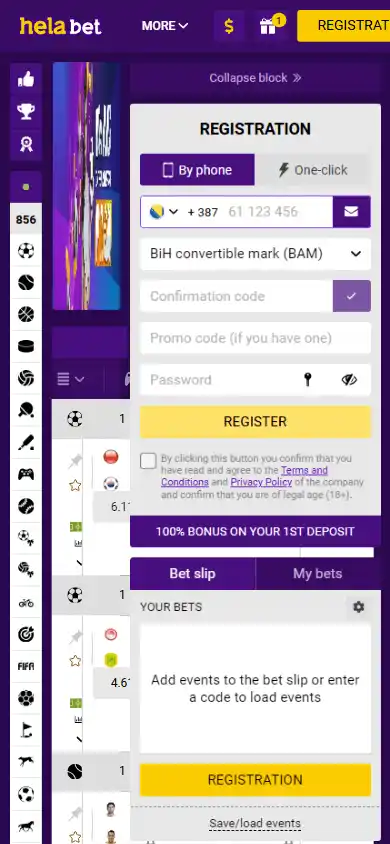 Helabet Casino screenshot 4