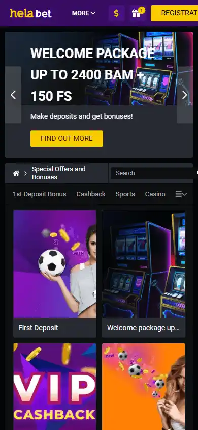Helabet Casino screenshot 6