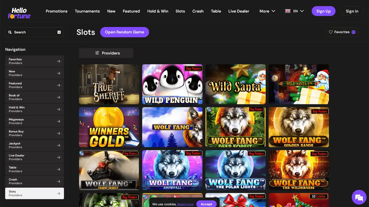 Hello Fortune Casino screenshot 1