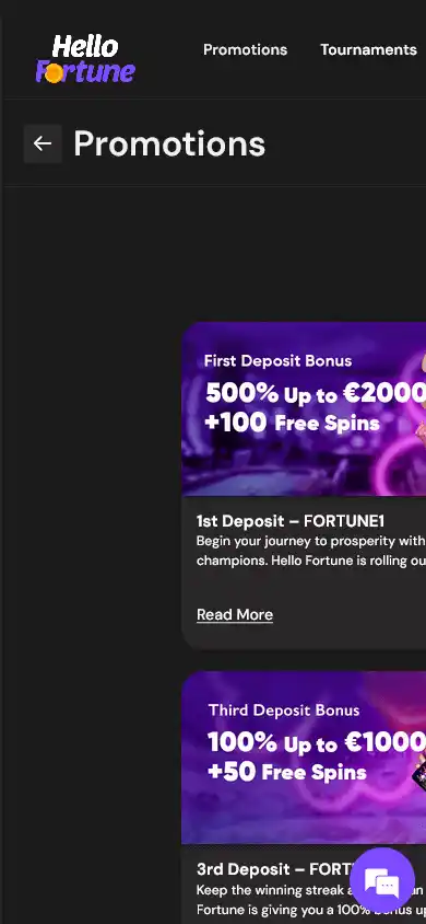 Hello Fortune Casino screenshot 3