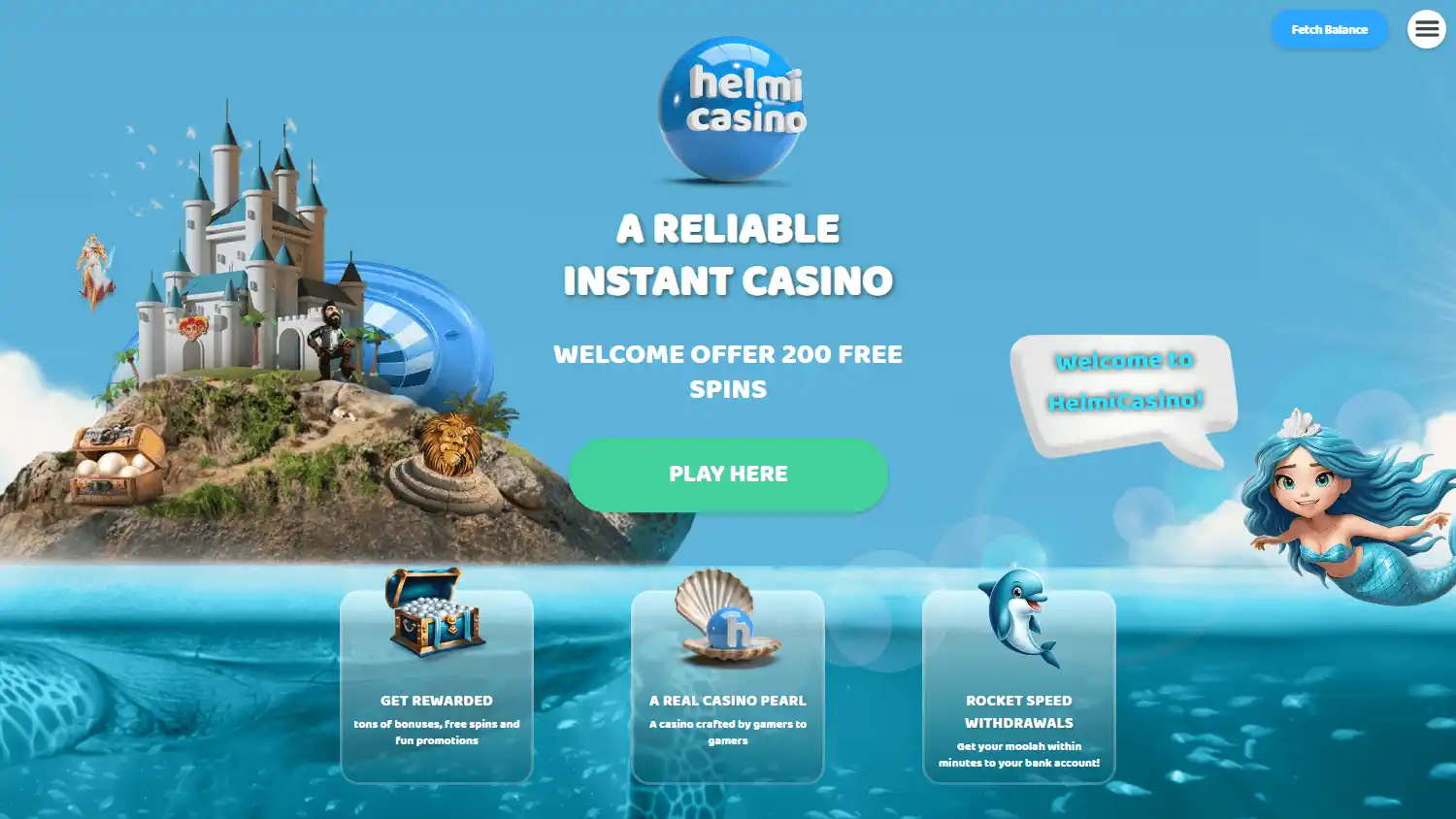 Helmi Casino screenshot 1