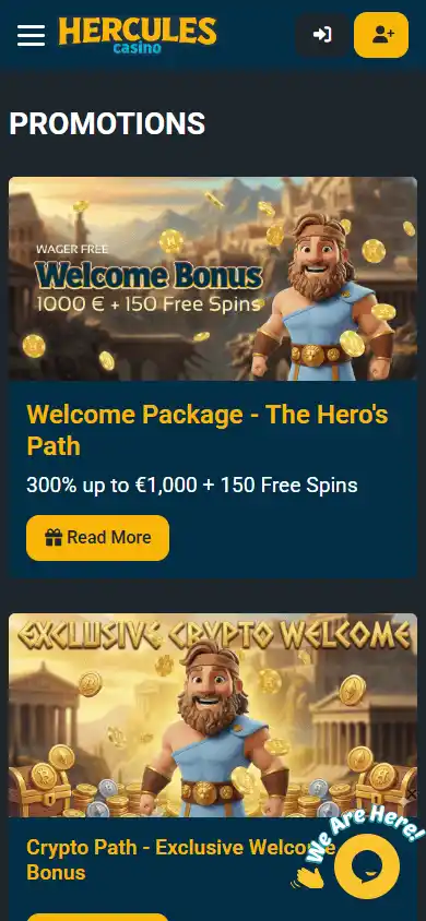 Hercules Casino screenshot 6