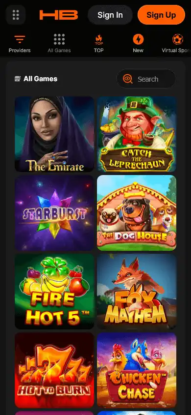 Hertzbetz Casino screenshot 5