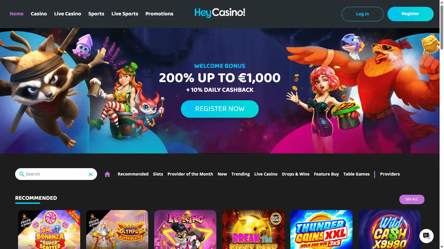 HeyCasino! screenshot 1