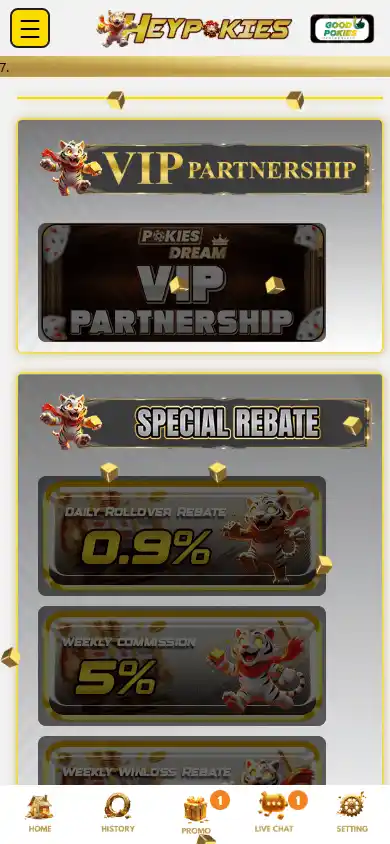 HeyPokies Casino screenshot 4
