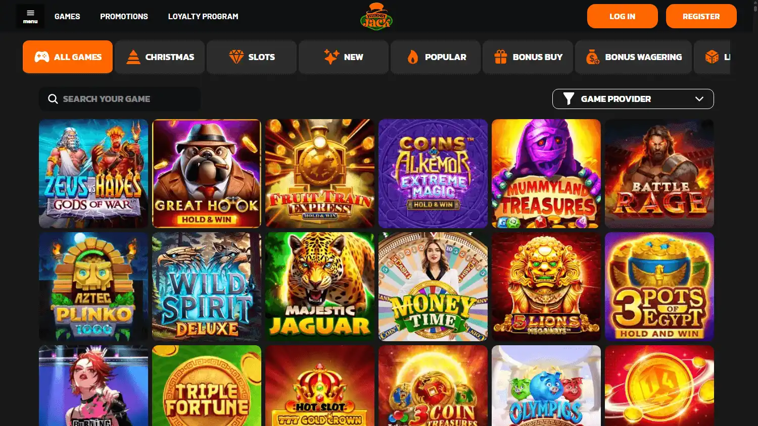 Hidden Jack Casino screenshot 2