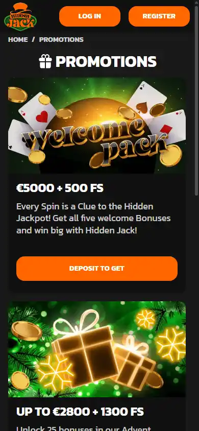 Hidden Jack Casino screenshot 6