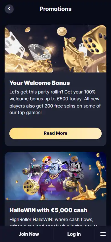 Highroller Casino screenshot 6