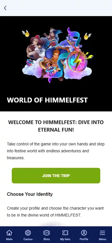 Himmel Casino screenshot 5