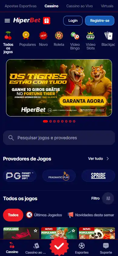 HiperBet Casino screenshot 5
