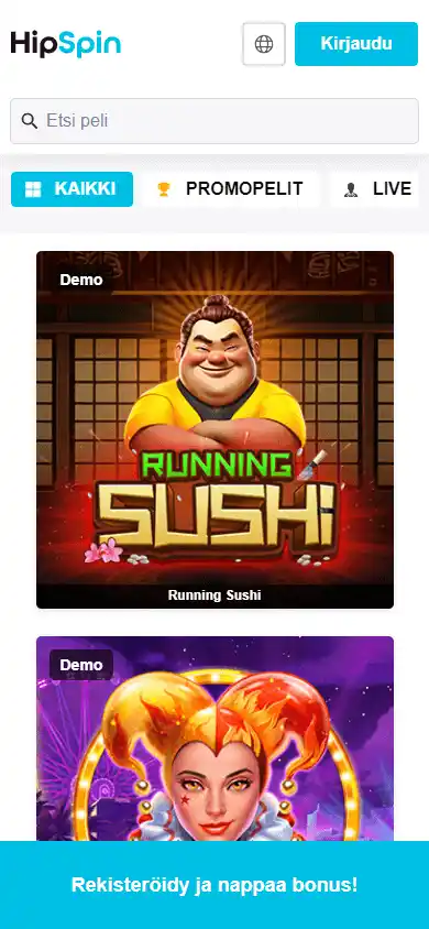 HipSpin Casino screenshot 4