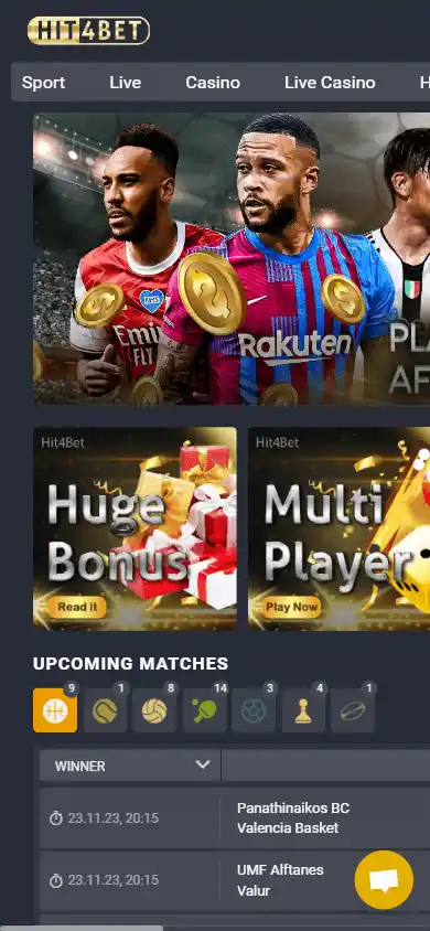 Hit4Bet Casino screenshot 3