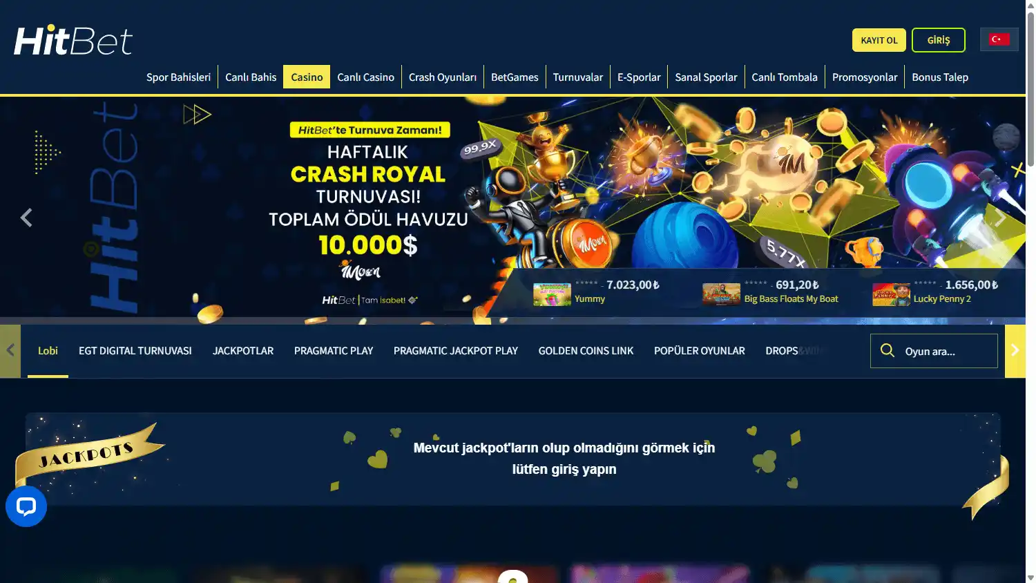 HitBet Casino screenshot 2