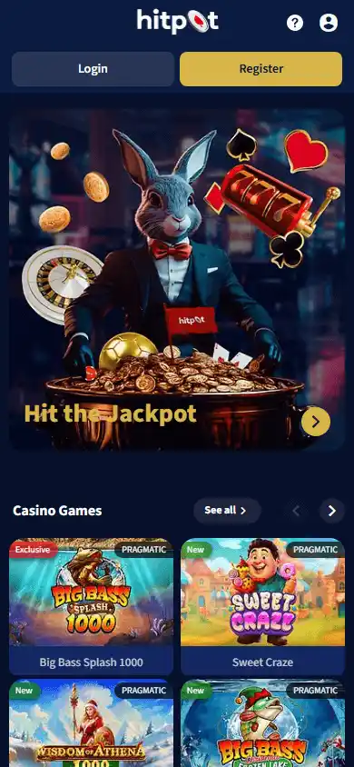 Hitpot Casino screenshot 4
