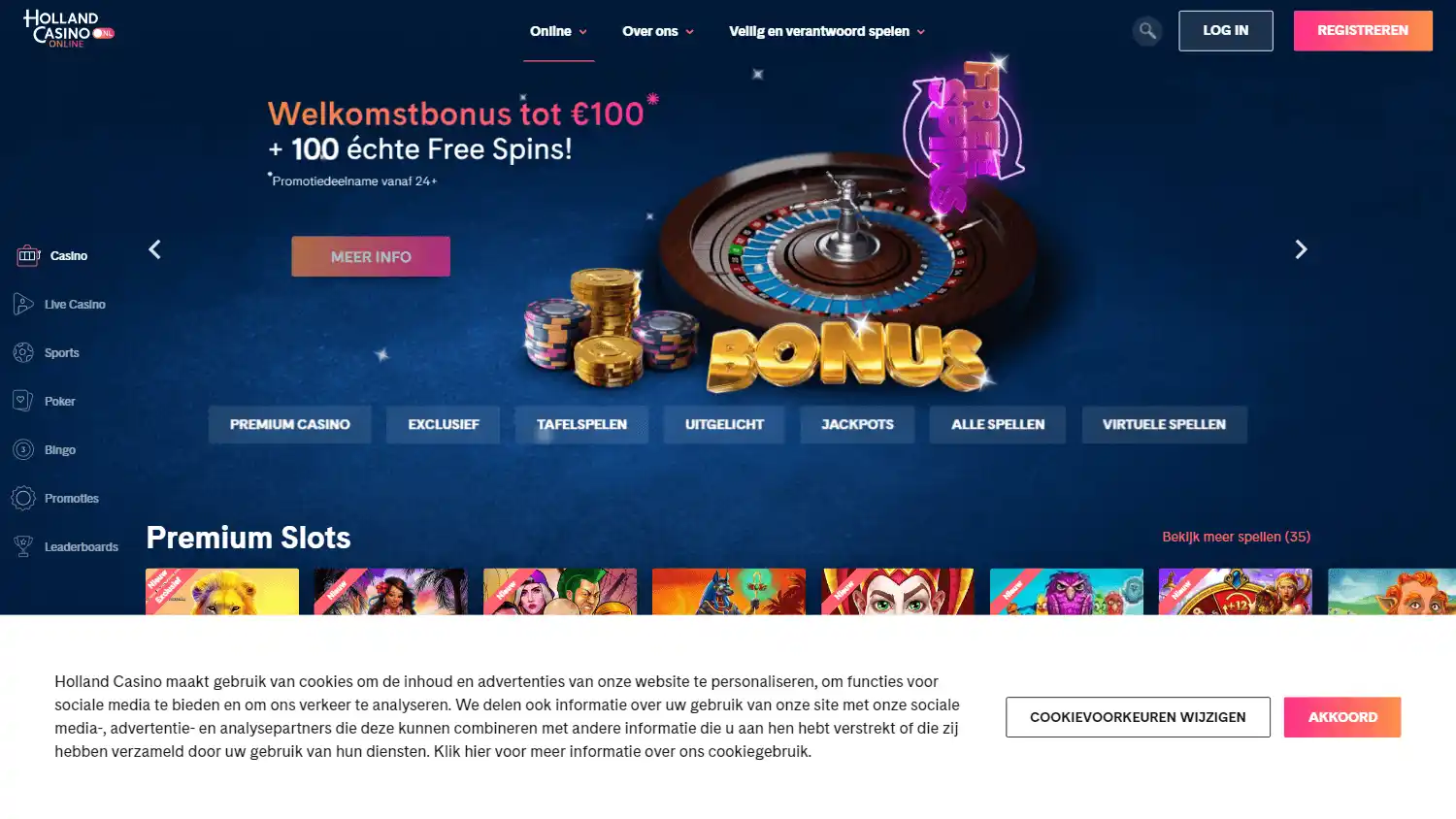 Holland Casino screenshot 1