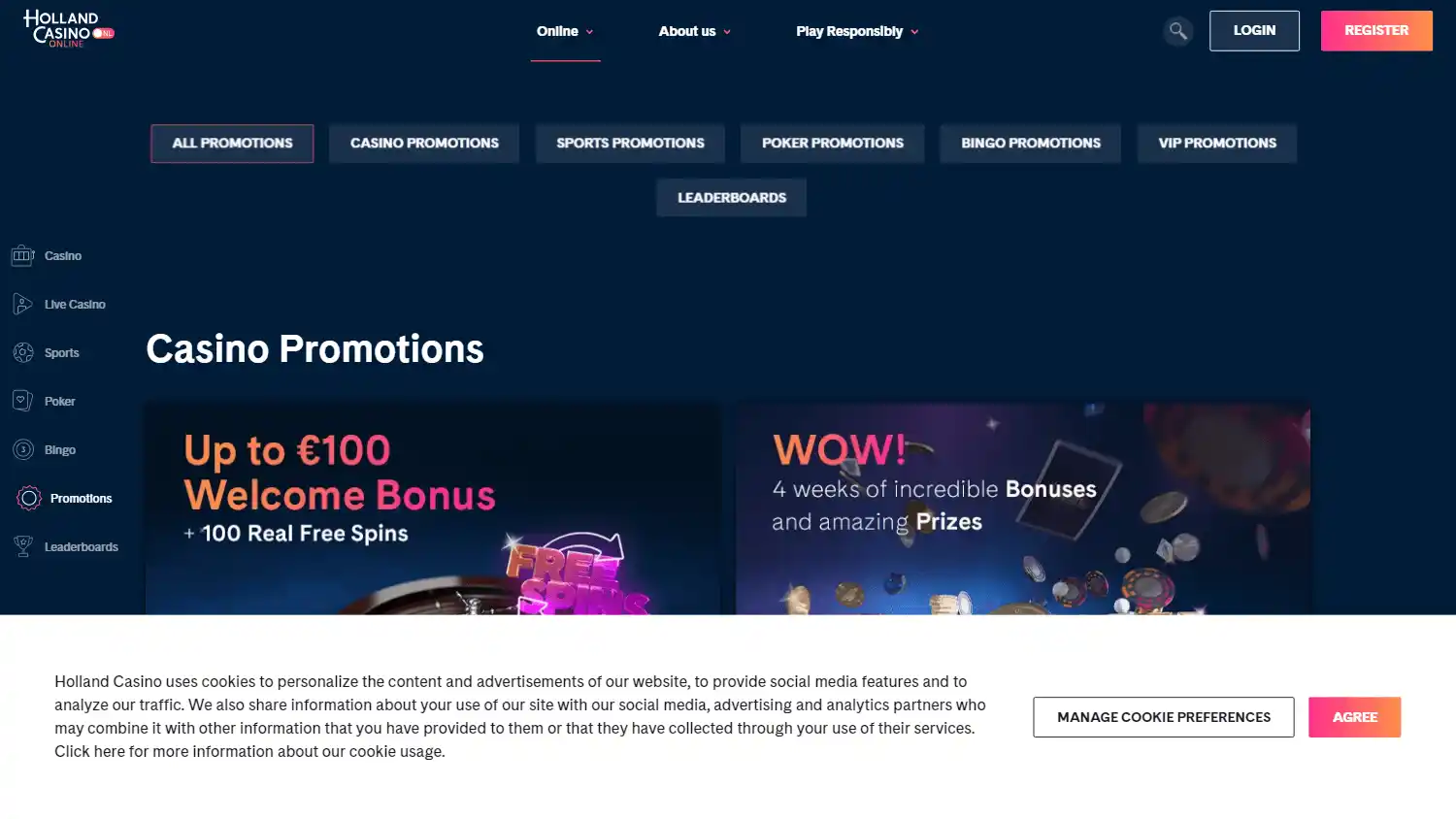 Holland Casino screenshot 3