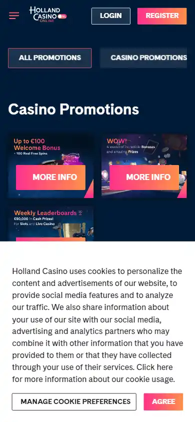 Holland Casino screenshot 6