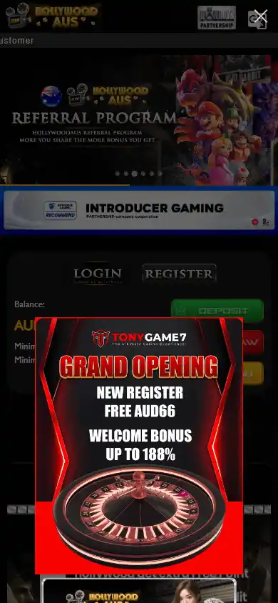 Hollywood AUS Casino screenshot 3
